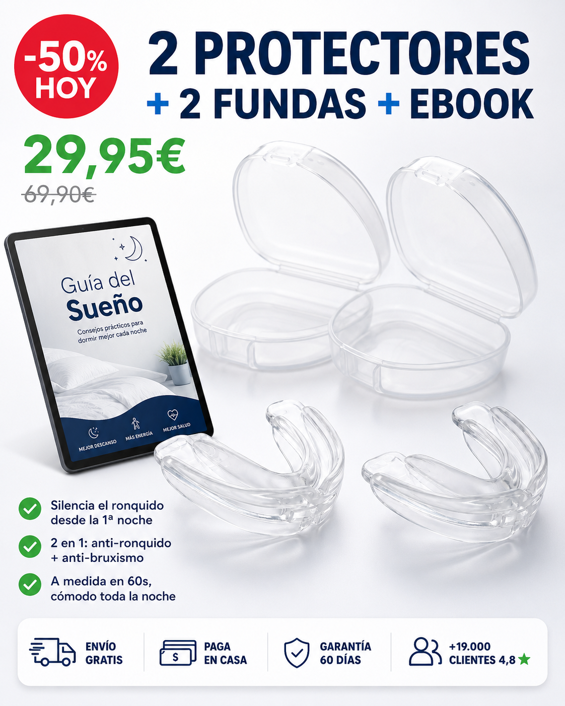 DormiPro®: Protector Bucal Anti Ronquidos