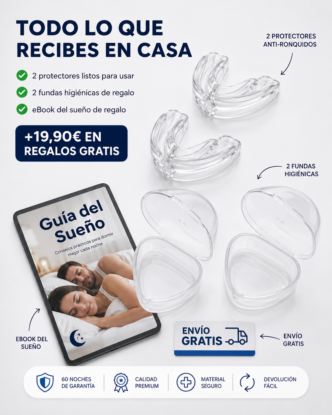 DormiPro®: Protector Bucal Anti Ronquidos
