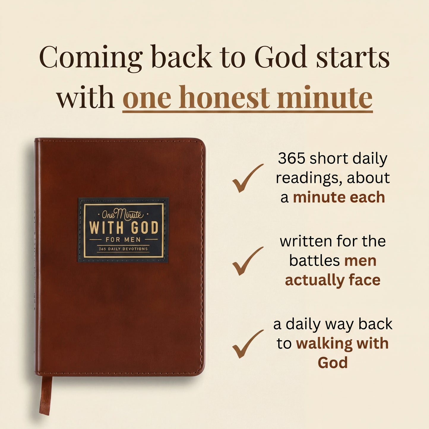 One Honest Minute: One Minute with God